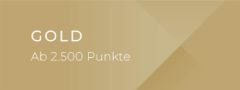 Goldfarbener Hintergrund mit dem Text „GOLD Ab 4.000 Punkte“, der auf ein Level oder Belohnungssystem hinweist.