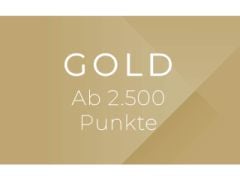 Goldener Hintergrund mit dem Text „GOLD Ab 4.000 Punkte“ in Weiß.