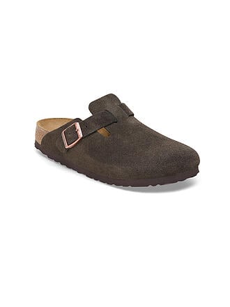 BIRKENSTOCK | Herren Pantoffeln Boston Suede Regular/Wide