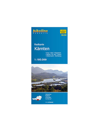 ESTERBAUER | Wanderkarte Bikeline-Radkarte Kärnten 1:100.000