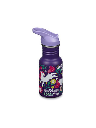 KLEAN KANTEEN | Kinder Trinkflasche Flip Seal Sport Cap Wistraw 355ml
