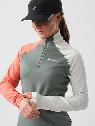 LÖFFLER | Damen Unterzieh Zipshirt TRANSTEX Coblo