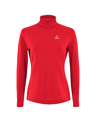 LÖFFLER | Damen Unterzieh Zipshirt Uni Tech-Merino