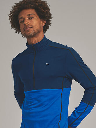 ORTOVOX | Herren Unterzieh Zipshirt 185 ROCK'N'WOOL