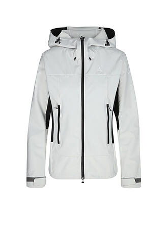 SCHÖFFEL | Damen Softshelljacke Blaueis Hoodie