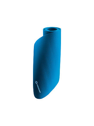SCHILDKRÖT |  Fitnessmatte 10 mm, Blau, mit Tragegurt 