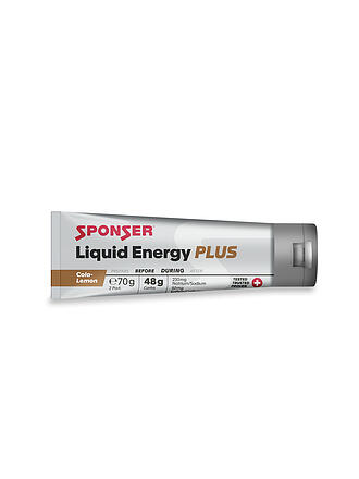 SPONSER | Liquid Energy Plus, koffein-/taurinhaltig Cola-Lemon, 70 g Tube