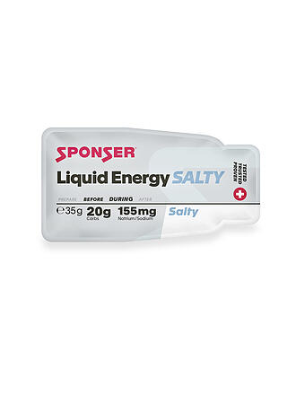SPONSER | Liquid Energy Gel Salty, 35 g Beutel