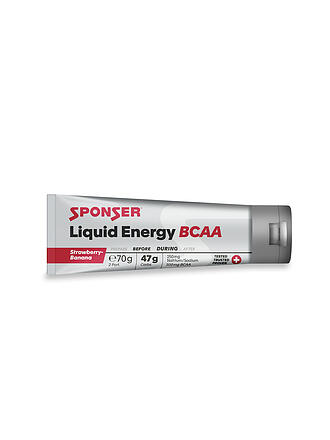 SPONSER | Liquid Energy Protein BCAA Erdbeer/Banane, 70 g Tube