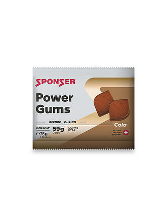 SPONSER | Power Gums Cola, 75 g Beutel