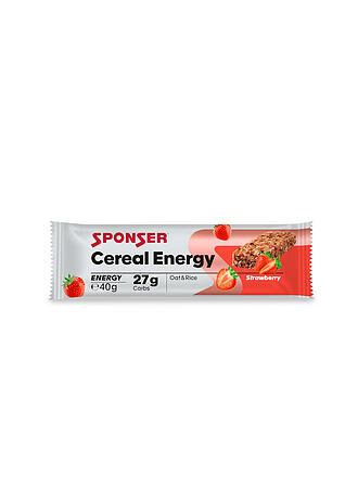 SPONSER | Cereal Energy Bar Erdbeere, 40 g Riegel