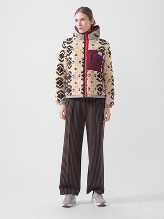 SUPERDRY | Damen Fleecejacke Sherpa Jaquard Hybrid
