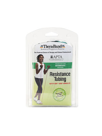 THERA-BAND | Theraband Tubings mit flex. Griffen schwer