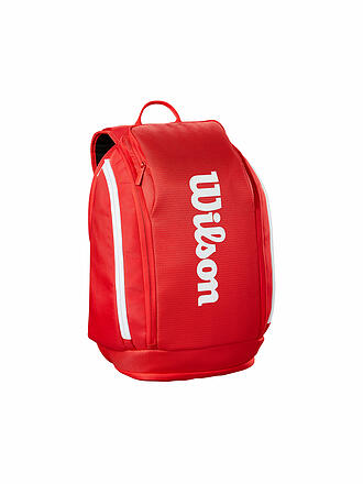 WILSON | Tennisrucksack Super Tour Red Collection